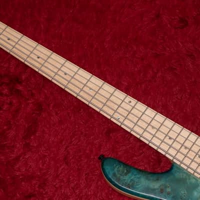 【new】Capurso Guitars / Spiral Deluxe 5st Burl Top Sea Green Burst 3.795kg 【GIB Yokohama】【price included SHIPPING & IMPORT TAX & VAT】 image 4