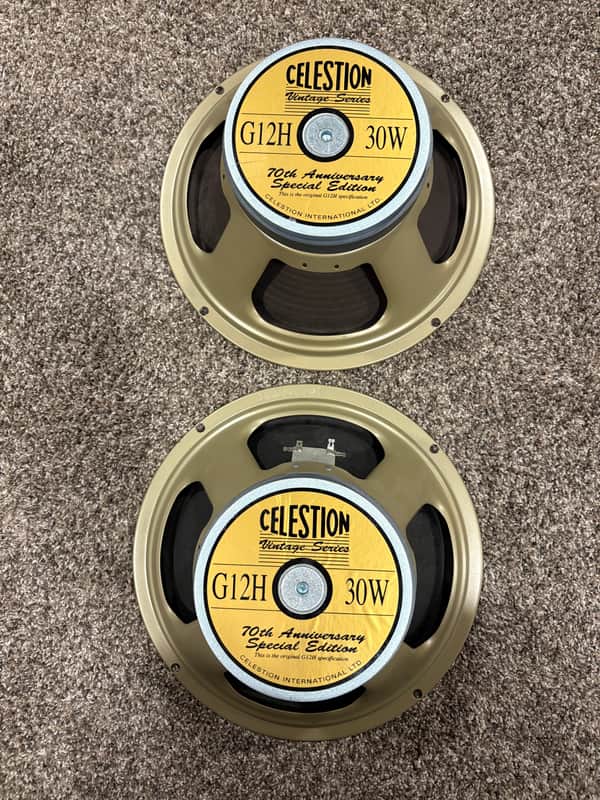 Celestion T4533 70th Anniversary G12H 12" 30-Watt 8 Ohm Replacement Speaker
