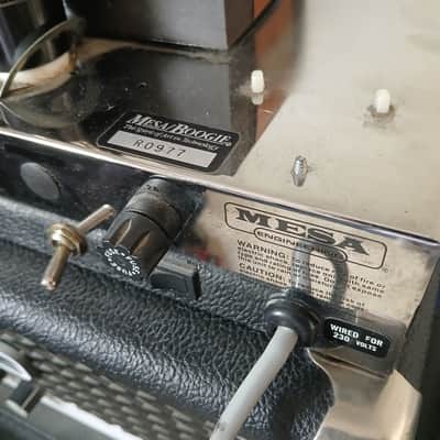 Mesa Boogie Dual Rectifier Revision F Blackface Chrome 1992 image 11