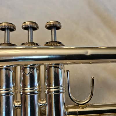 1978 Bach Stradivarius Model 37 Bb Trumpet – Silver Plated image 9