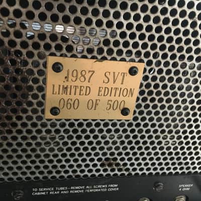 Ampeg SVT 'Skunkworks' Limited Edition 1987 image 2