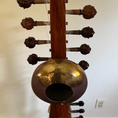 Hemen Sen Sarod Early 2000s - One Piece Teak image 14