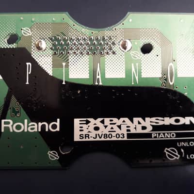 ROLAND Expansion Piano SR-JV80-03 for JV1080/2080 XV3080/5080 (new capacitor) image 1