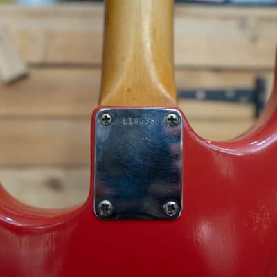 Fender Fender Stratocaster - Fiesta Red - (Pre-Owned) 1963 - Fiesta Red image 11