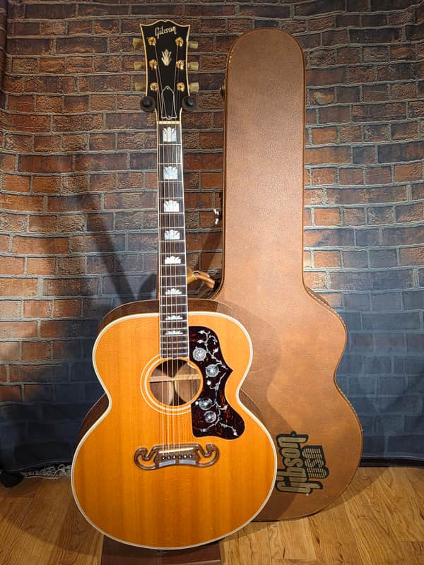 Gibson 1991 J-200 Koa Antique Natural w/ OHSC image 1