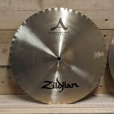 Zildjian 14" A Series Mastersound Hi-Hat Cymbals (Pair) 2013 - Present - Traditional image 4