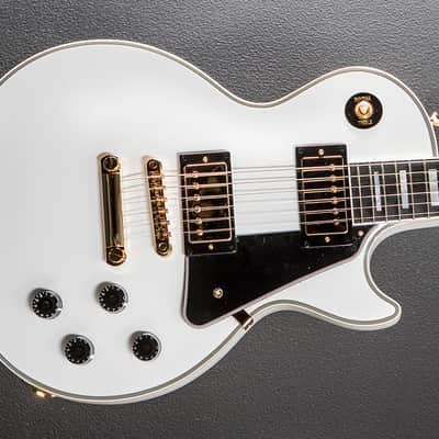 Epiphone "Inspired by Gibson Custom" Les Paul Custom - Alpine White image 1