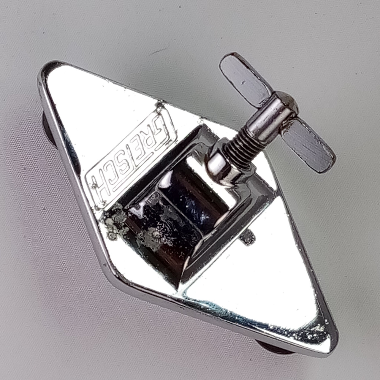 Gretsch 60s Floor Tom Drum Leg Mount/Bass Cymbal L-Arm Diamond Bracket Chrome RB — main photograph