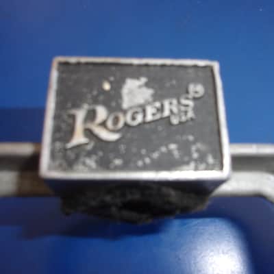 Rogers hi-hat stand parts lot 1970's - Big R Foot pedal bridge and linkage image 2