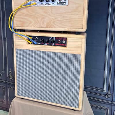 Marla Amps S40-5881 Combo + LIBBY Reverb Unit Natural Polyurethane Satin image 6