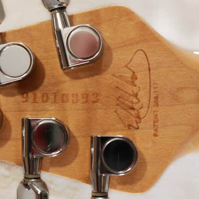 Late 90's Peavey Wolfgang Special Electric Guitar w/ Floyd Rose & D-Tuna in Yellow (Originally Ivory) image 14