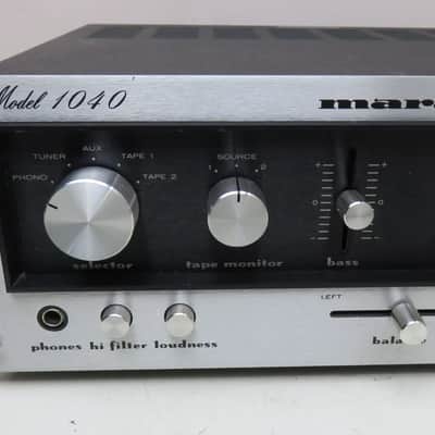 MARANTZ 1040 INTEGRATED AMPLIFIER FULLY SERVICED RECAPPED EXCELLENT CONDITION image 4