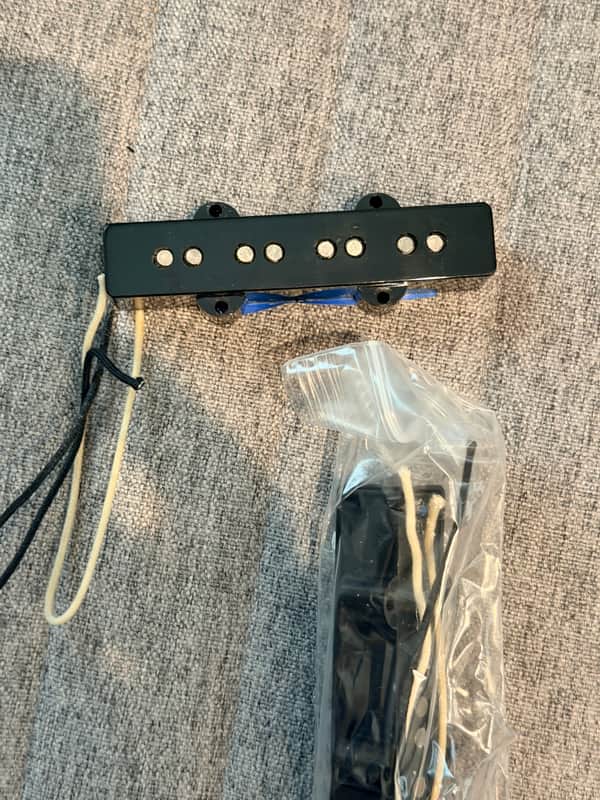 Fender 099-2123-000 Original Jazz Bass Pickup Set 2010s - Black image 1