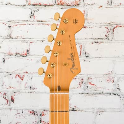 Fender - Limited Edition Vintera III Late '50s Stratocaster - Electric Guitar w/ Maple Fingerboard - White Blonde - w/ Deluxe Gigbag image 5
