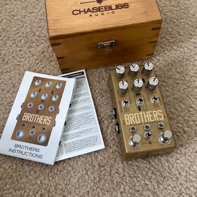 Chase Bliss Audio Brothers Analog Gain Stage 2017 - 2018 - Gold image 2