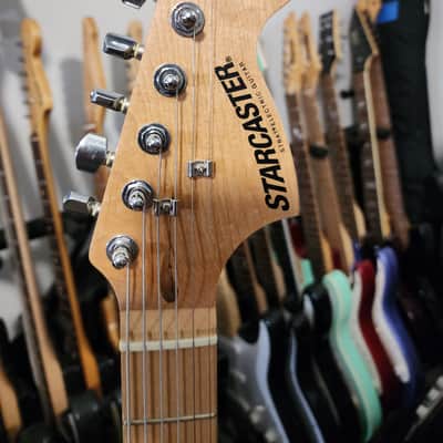Fender Starcaster Strat 2006 - Black image 4