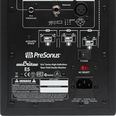 PreSonus Eris E5 Studio Monitor Active Single image 3
