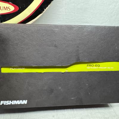 Fishman Pro-EQ Platinum Instrument Preamp EQ equalizer DI Pedal with Box image 3