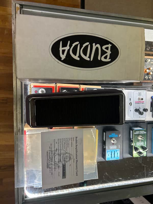Budda Bud-Wah + wah pedal w/box - Purple | Reverb