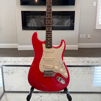 Fender 2003 Mark Knopfler Signature Fender Stratocaster 2003 - Red image 1