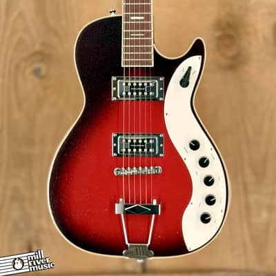 Silvertone Jupiter Reissue 1423 Redburst w/ Gig Bag – Used