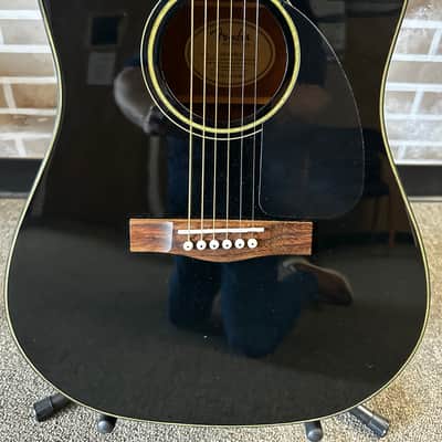 Fender DG-60/BLK Acoustic Guitar Mid 2000s - Black image 2