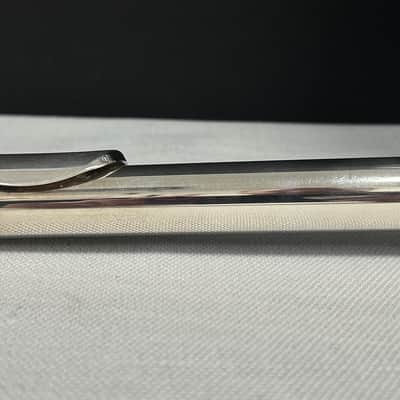 Yamaha YFL-371 Intermediate Flute - Solid Silver Headjoint, Open Hole, Off-set G, B Footjoint w/ Case image 11