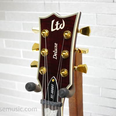 ESP LTD EC-1000T CTM Flamed Maple - See Thru Black Cherry image 15