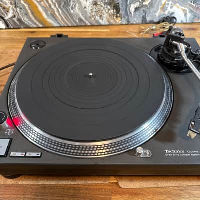 technics sl-1200mk2 Direct Drive turntable Black Dj Audiophile image 4
