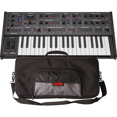 Sequential Fourm 4-Voice Polyphonic Analog Synthesizer CARRY BAG KIT image 1