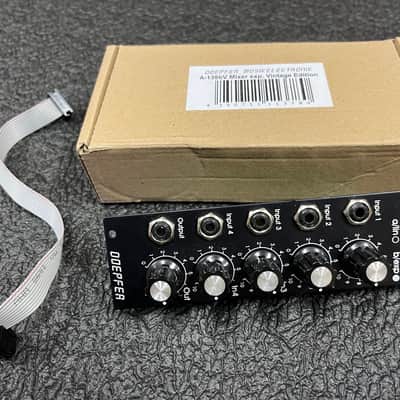 Doepfer A-138b Exponential Mixer — Excellent, Black Panel, 8HP, Original Box image 2