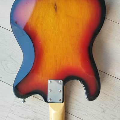 Morris Telecaster Mad Cat Bass MIJ by Moridaira 1970s Sunburst