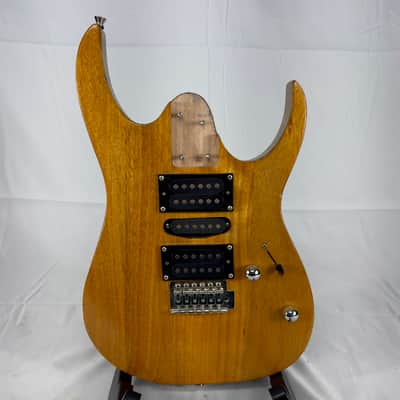 Unbranded RG Style Electric Guitar Body Loaded - Natural image 1