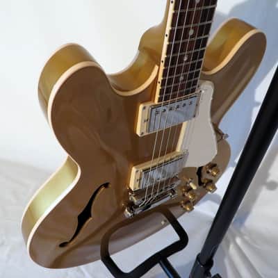 Gibson ES-335 Dot Plain Top 2013 Gold Unplayed image 11