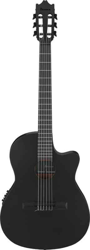 Ibanez GA621 Classical Acoustic/Electric Guitar Black Out image 1