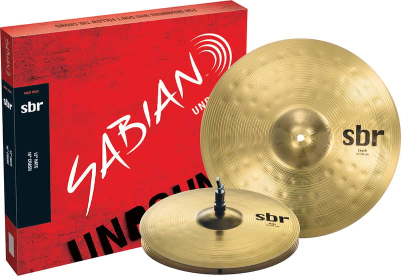 SABIAN SBR First Pack Cymbals Set image 1