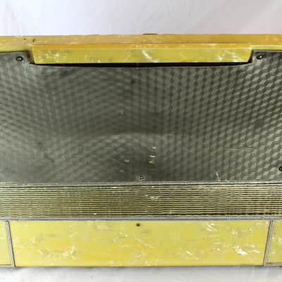 8421 - Decorated Buttercream Galanti Aristocrat NY Piano Accordion LMMM 41 120 - FIXER UPPER FOR PARTS OR REPAIR image 5