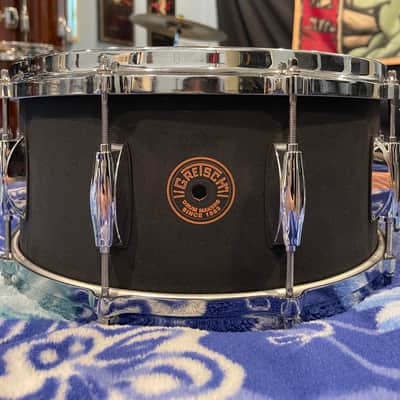 Gretsch G4164BC USA Custom Black Copper 6.5x14" Snare Prototype image 8
