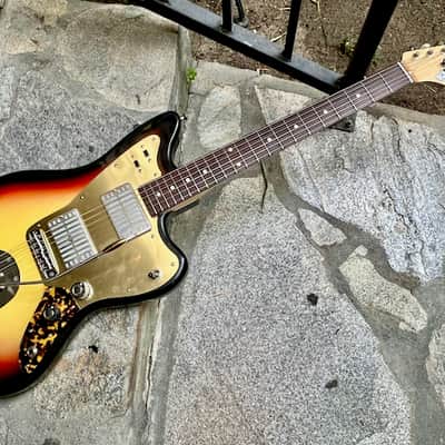 Waterslide Offset w/ Mojo Dual Foil Pickups 2022 Sunburst NEW (Authorized Dealer) image 3