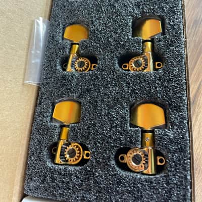 PRS Phase III Worm Collar Locking Tuners - Gold (Set of 6) image 4