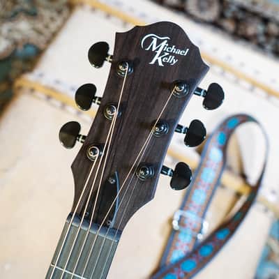 Michael Kelly Forte Exotic Ziricote Acoustic-Electric Guitar image 14