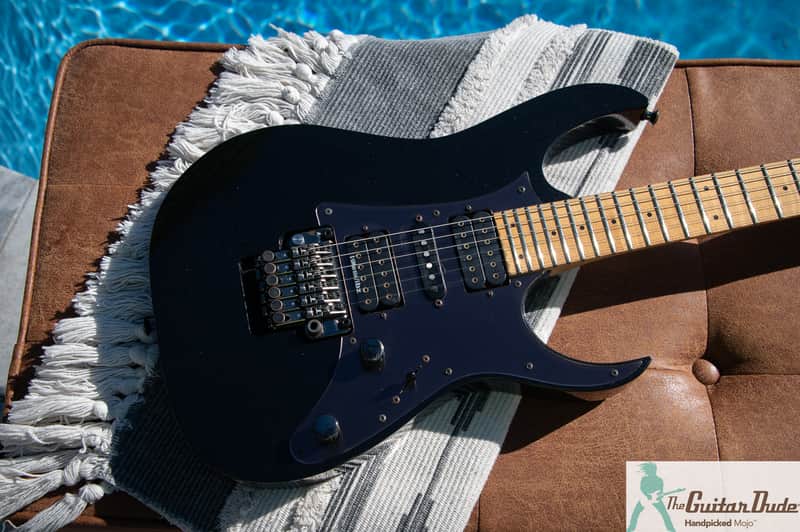 Ibanez Limited Edition - Team J Craft RG2450MZ-GK Prestige 2008 - Galaxy Black - w Dimarzios! - Pro Set Up w Perfect Frets/Action/Intonation! image 1
