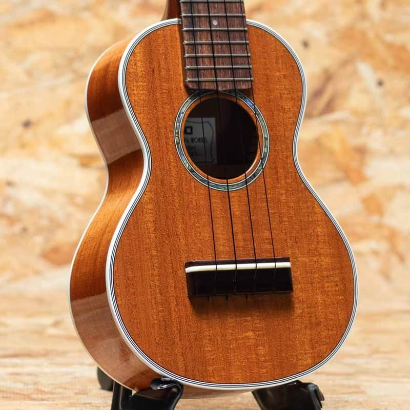 URABE UKULELE(占部) S-40H Honduran Mahogany Soprano image 1