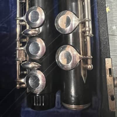 Moritz Max Monnig Leipzig Germany Flute 1930-40 - Grenadilla wood/Silver image 18