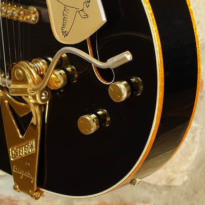 GRETSCH G7593 Black Falcon with Bigsby - Made in Japan 2003 - Black image 14