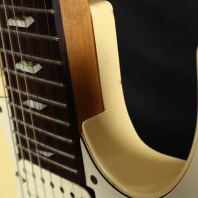 Ibanez Steve Vai Owned Signed JEM Universe 7-String White Electric Guitar w/ OHSC image 19