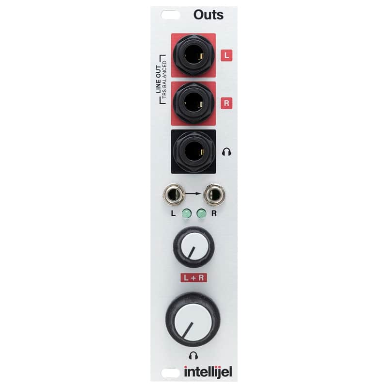 Intellijel Outs Eurorack Stereo Out & Headphone Module image 1