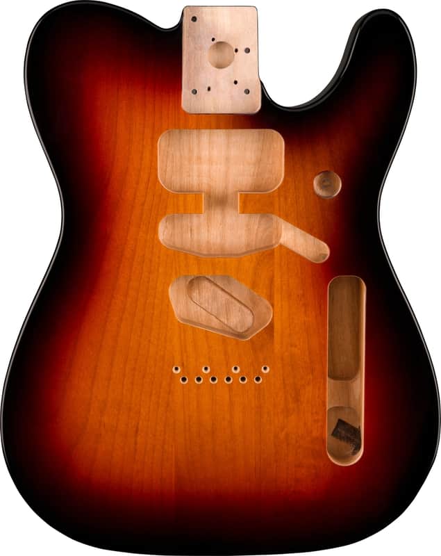 Fender Deluxe Series Telecaster Alder Body - 3 Color Sunburst image 1