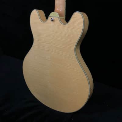 2018 Eastman T486 Blonde #0858 Archtop Electric Semi-Hollow Guitar image 5