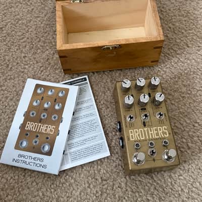 Chase Bliss Audio Brothers Analog Gain Stage 2017 - 2018 - Gold image 1